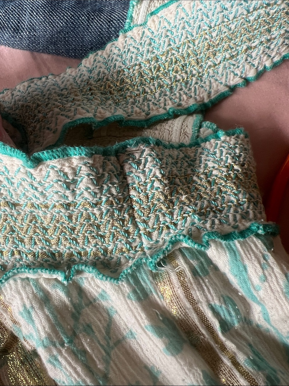 Soft Surroundings Aegean Tiered Maxi Dress XL - Picture 7 of 7